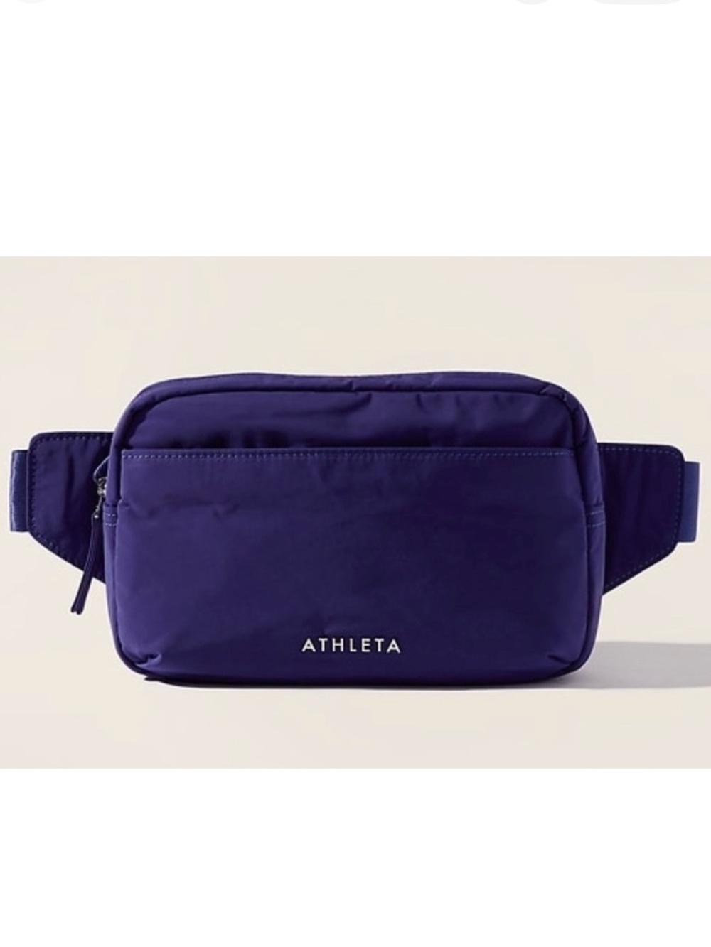 Athleta Deep Marine Navy Blue Crossbody Belt Bag